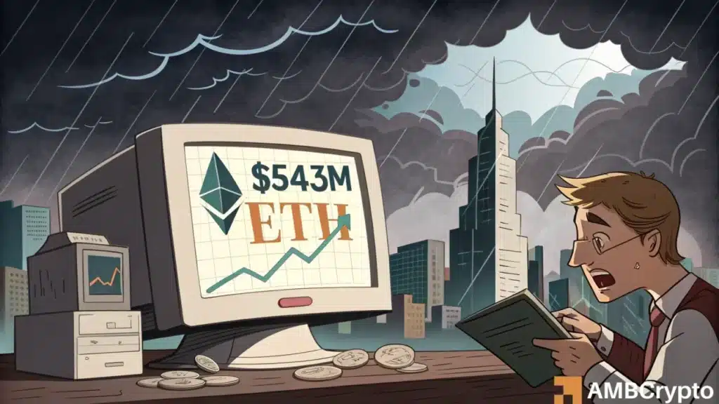Bitcoin OG moves $543 mln in ETH - Is a major Ethereum sell-off about to begin?