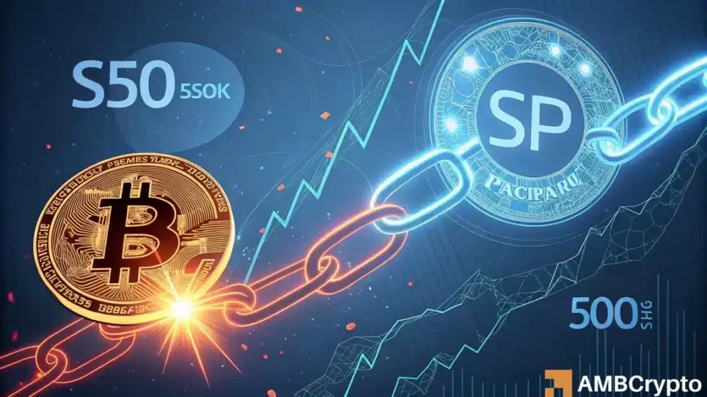 Bitcoin vs stock dynamics over the years