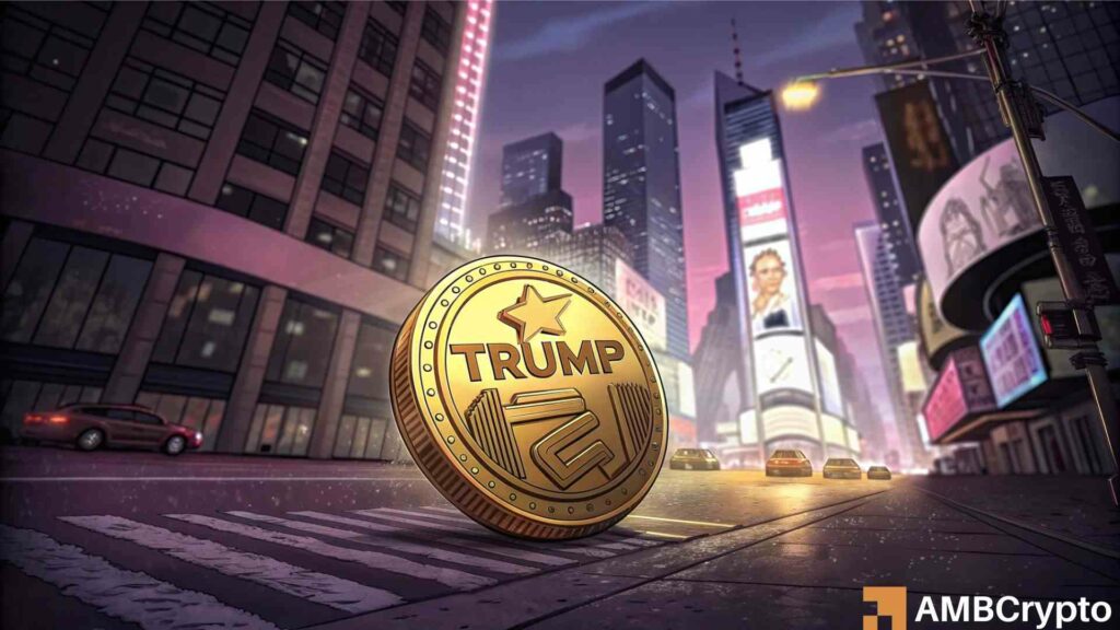 TRUMP's team wallet moves $22 mln - Is a dump about to hit?