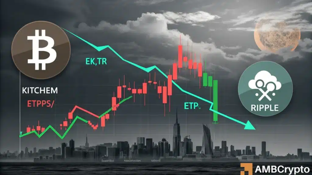 Crypto ETF market bleeds