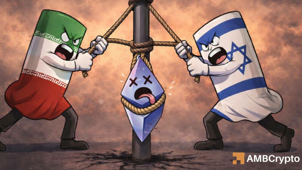 War Tensions Rock Crypto — Will Ethereum’s $1,800 Hold?
