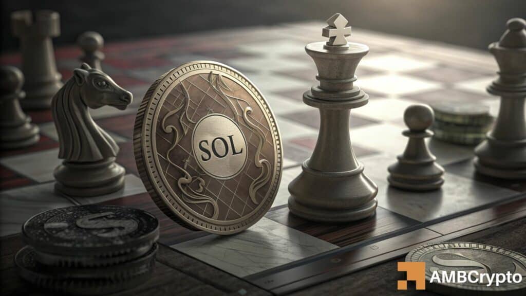 Solana faces selling pressure even as supply thins