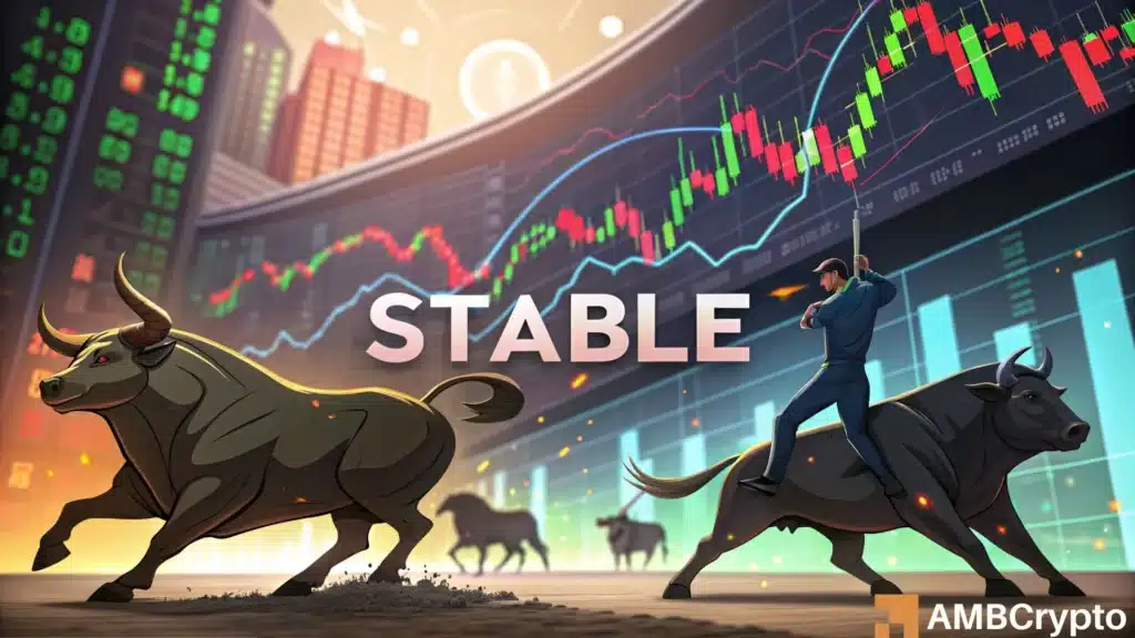 Analyzing STABLE's 10% Surge: Can Bulls Target $0.045 Next?