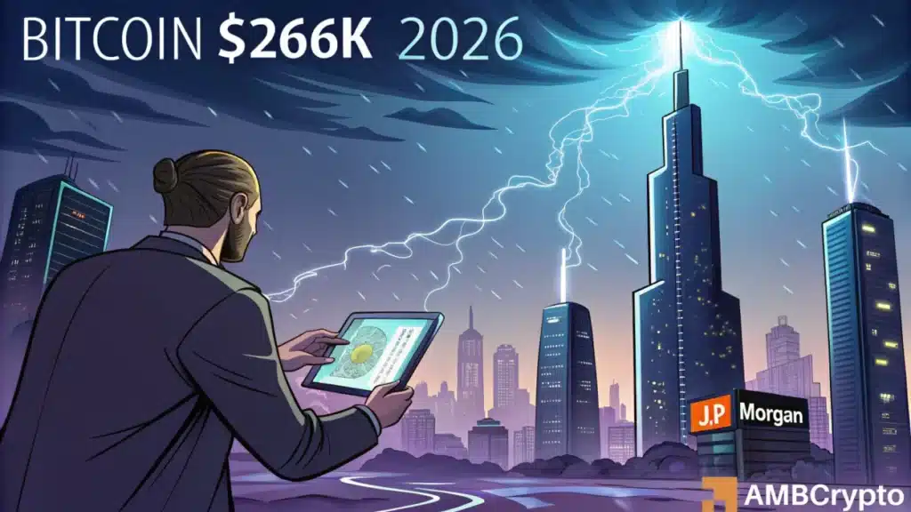 Bitcoin: Why J.P. Morgan believes that BTC can reach $266K in 2026