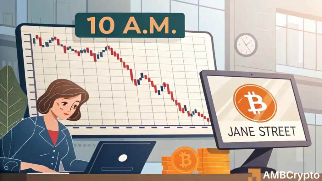 Bitcoin's '10 AM dumps' stop as Jane Street gets sued: 'That's all it took!'