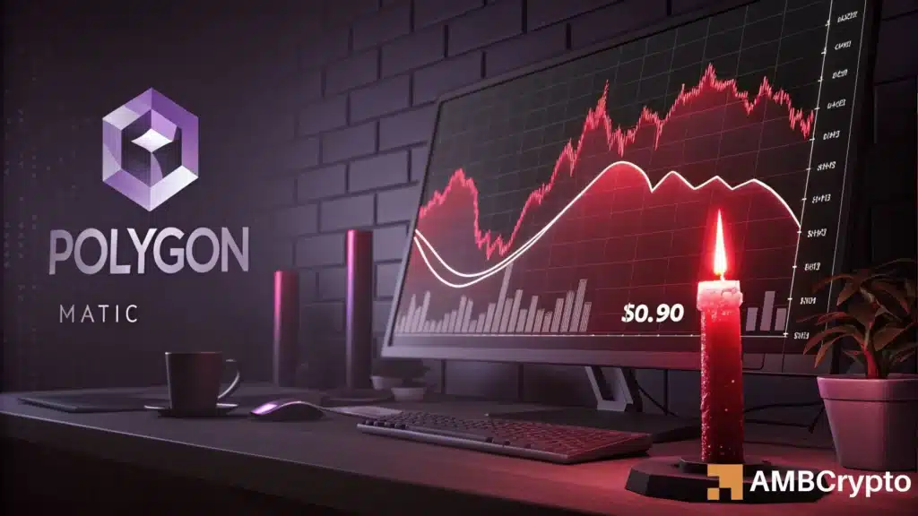 Polygon drops 11% - Can POL's $0.90 demand zone stop more losses?