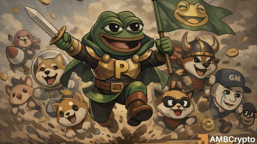 PEPE volume erupts 283% in 24 hours! Is Memecoin mania back?