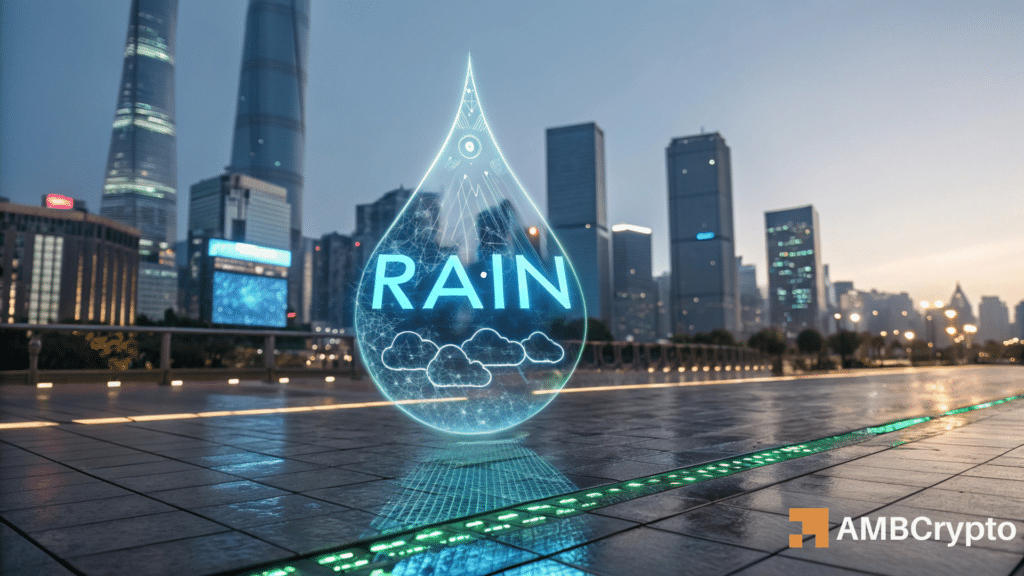 Can RAIN crypto continue its 18% rally after $338M token unlock?