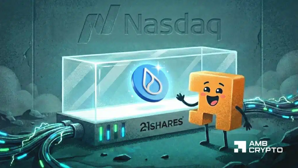21Shares brings new SUI Spot ETF to Nasdaq: 'The moment is finally here!'