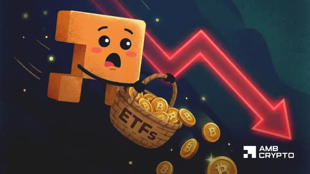 Bitcoin ETF bleeds