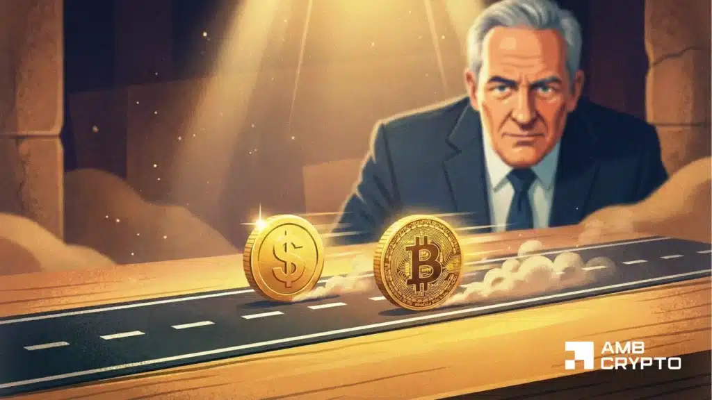 Schiff once again slams Bitcoin against gold