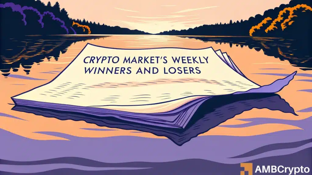 Crypto market’s weekly winners and losers - PIPPIN, ZEC, MYX, APT