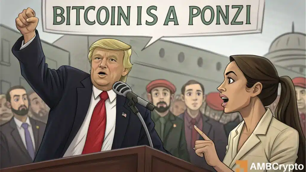 Will Trump's 'Bitcoin is a Ponzi' remark crash BTC? Peter Schiff wonders