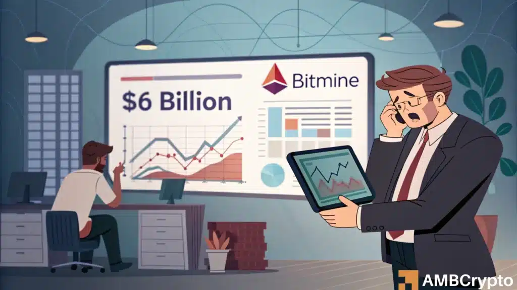 Tom Lee’s BitMine losses deepen
