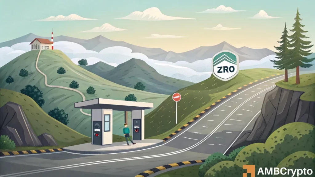 Why is ZRO's price up today? Technical breakout contrasted by profit-taking threat onchain