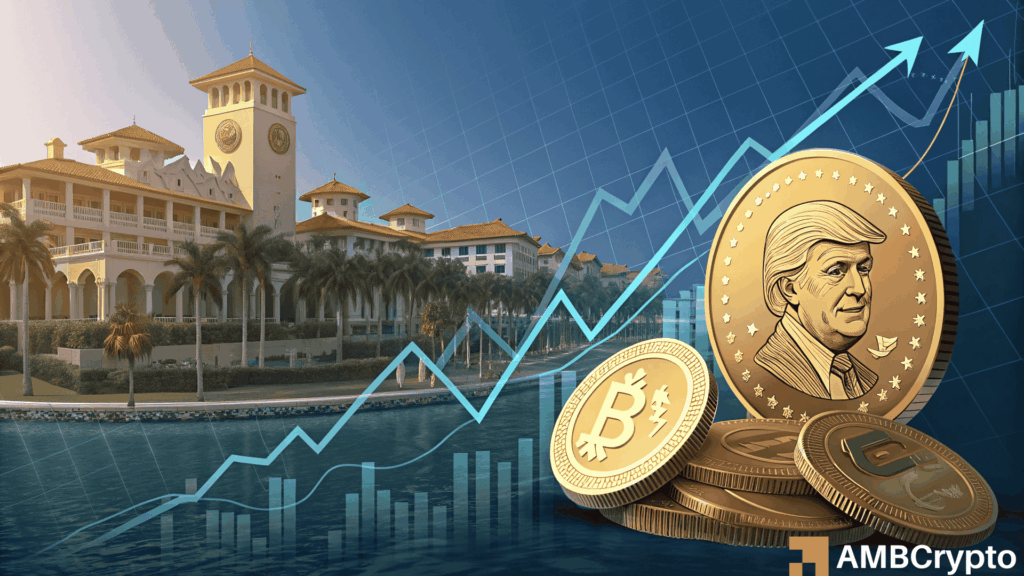 TRUMP token jumps 32% as Mar-a-Lago crypto conference announcement sparks demand