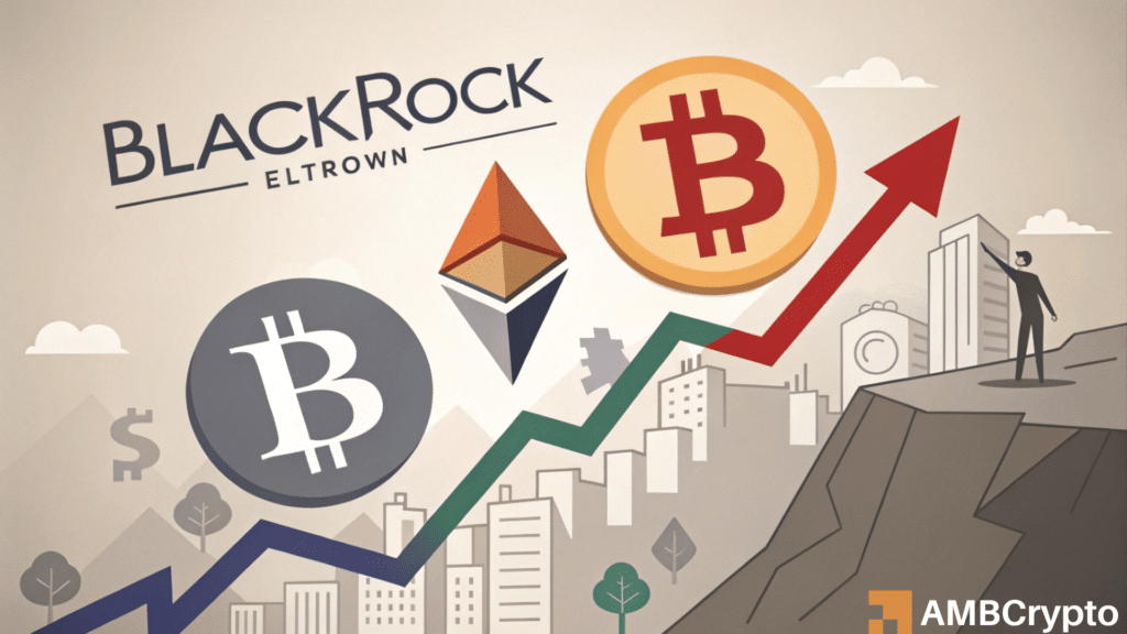 $100M in crypto shifted by BlackRock - Panic move or just some rebalancing?