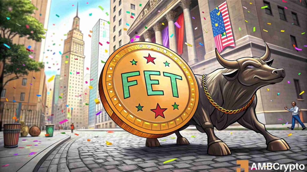 FET drops 8%, Is 10% crash to $0.20 next?