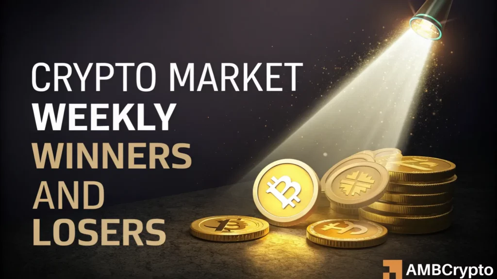 Crypto market's weekly winners and losers - DOT, NEAR, BCH, PEPE