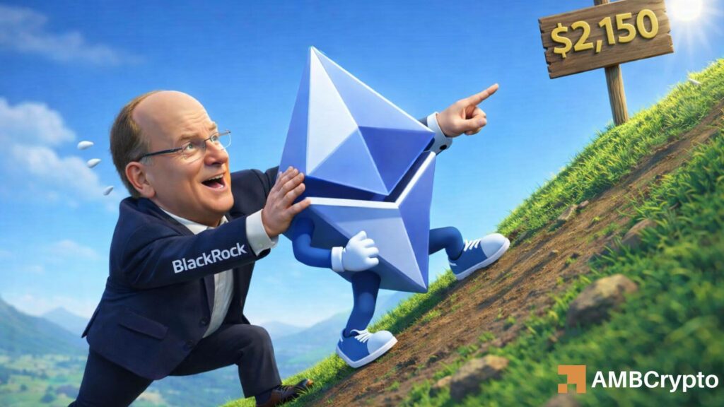 Ethereum to $2,400? BlackRock's latest $41.9M buy may be just the start it needs!