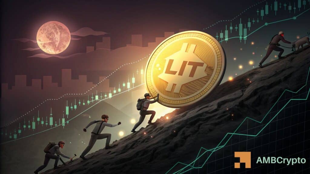 Will Lighter's 12% rebound help LIT break its descending channel?