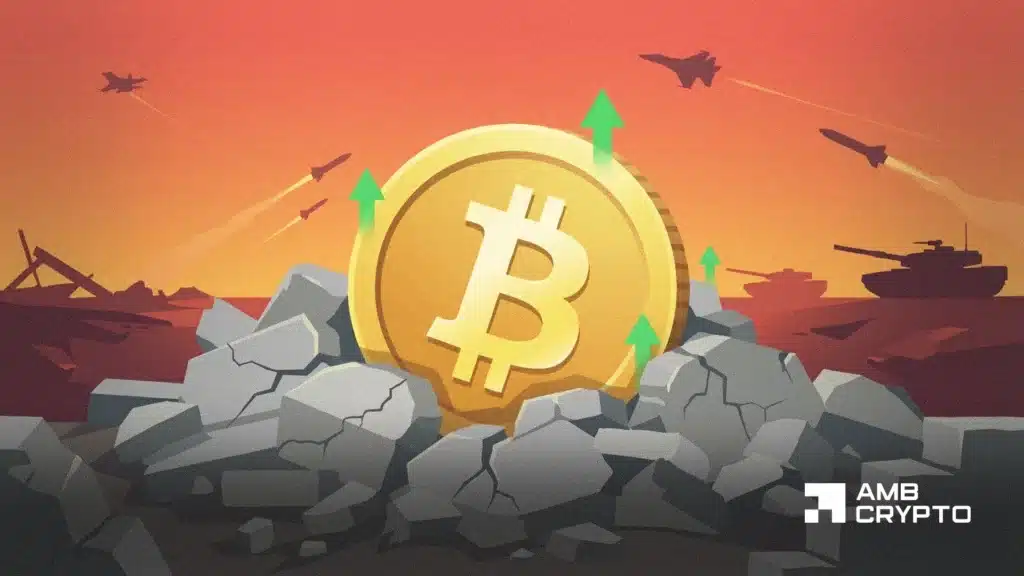 Bitcoin's rally meets Iran-Israel war: Traders fear a 2022-style crash