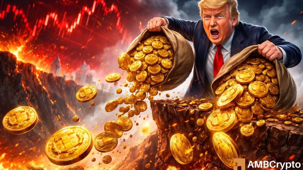 TRUMP crashes 96% from 2025 ATH - But the team keeps cashing out