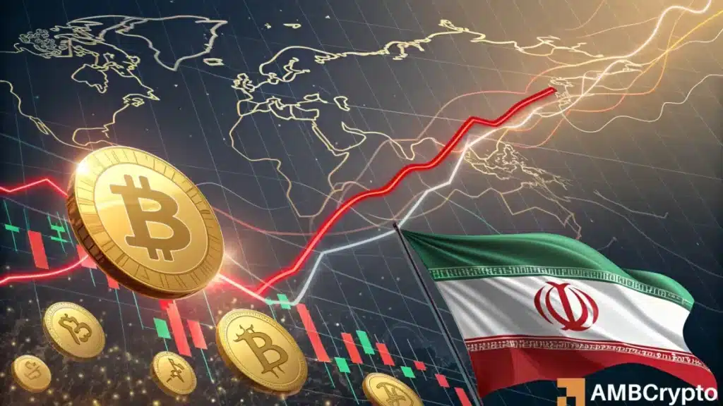 Iranian crypto outflows