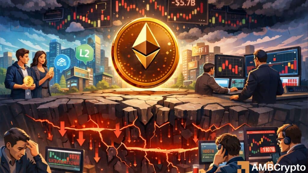 Ethereum - Is $2,200 the risk zone for ETH after Futures traders add $5.7B selling pressure?