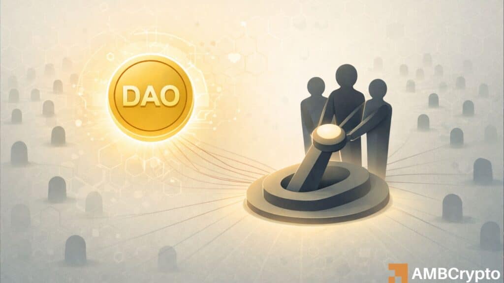 DeFi governance concentrates