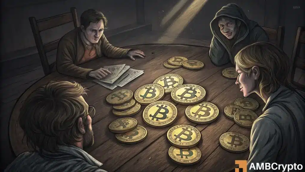 Old Bitcoin no longer being moved or sold.