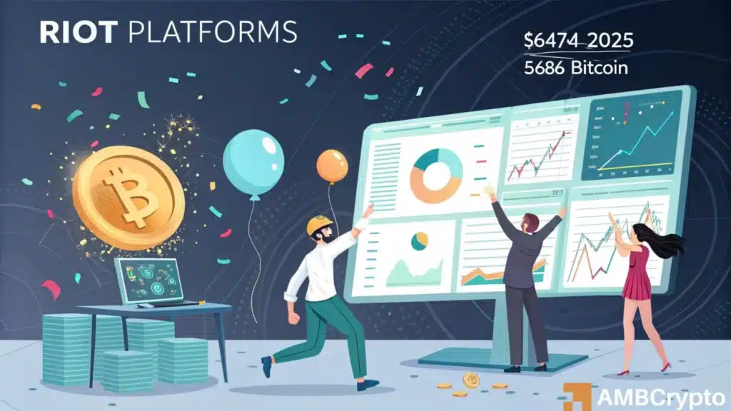 Riot Platforms Reports $647M Revenue