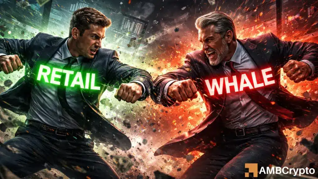Whales vs retail: Altcoin shorts rise as bullish bets persist