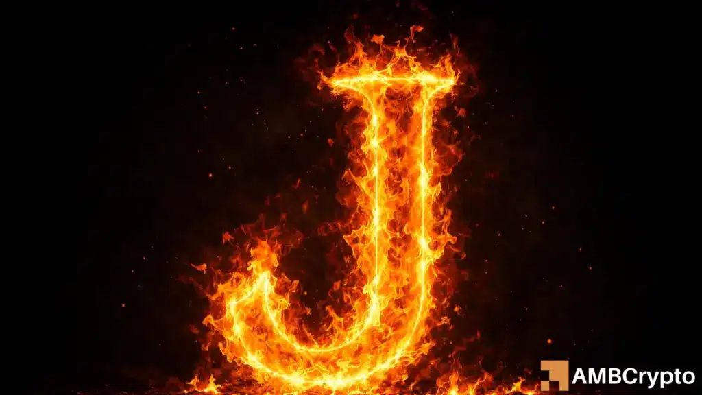 JUST defies market logic as $20 mln burn fails to halt 25% drop - Bears dominate