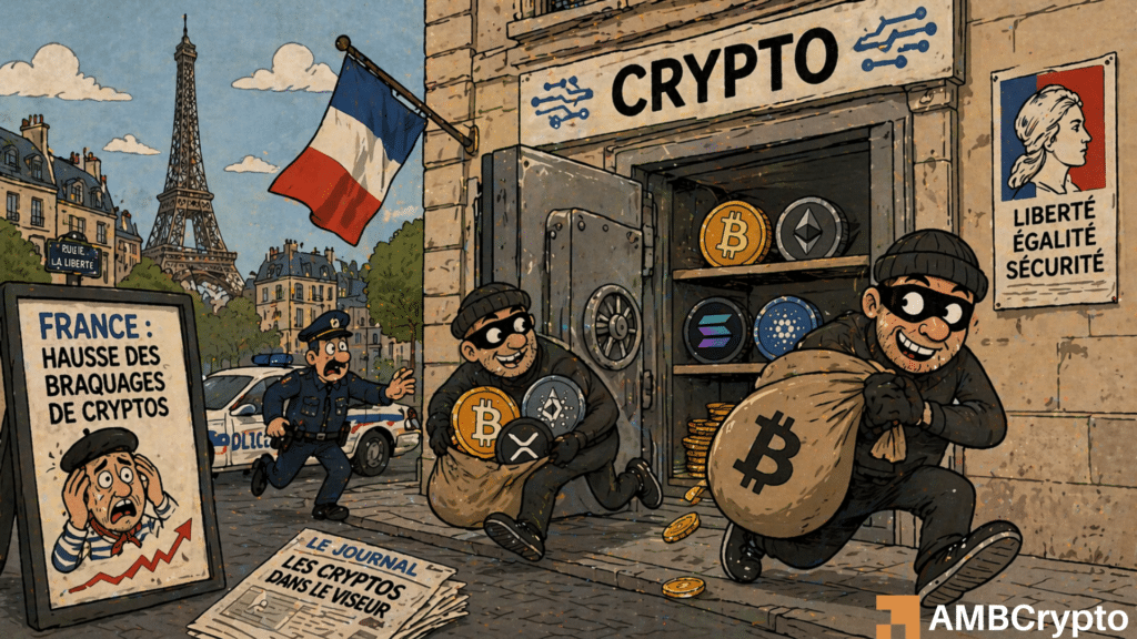 $800K in crypto ransom frozen as France sees rise in violent extortion cases