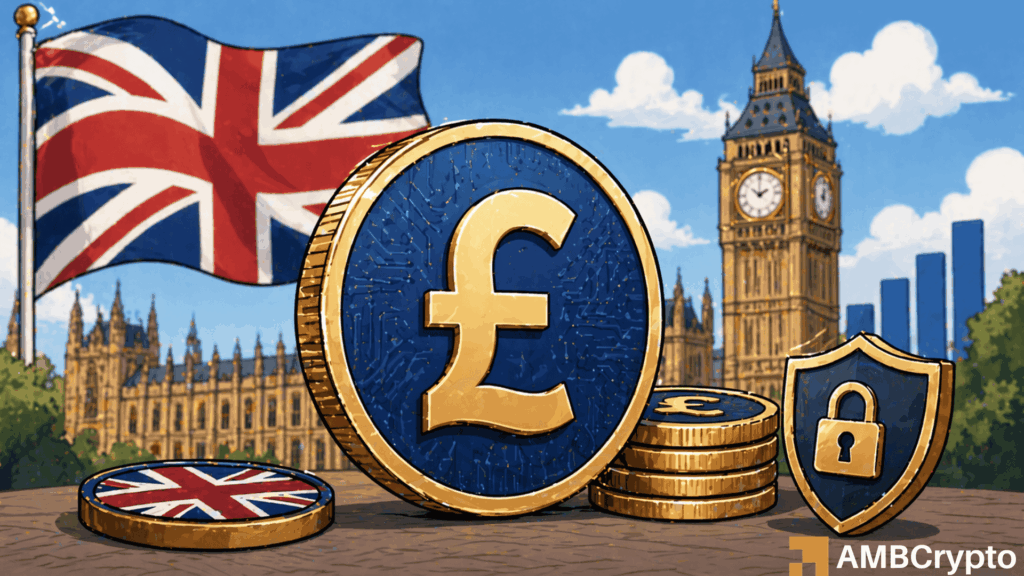 Coinbase lists GBP-backed stablecoin tGBP as UK pushes for crypto growth