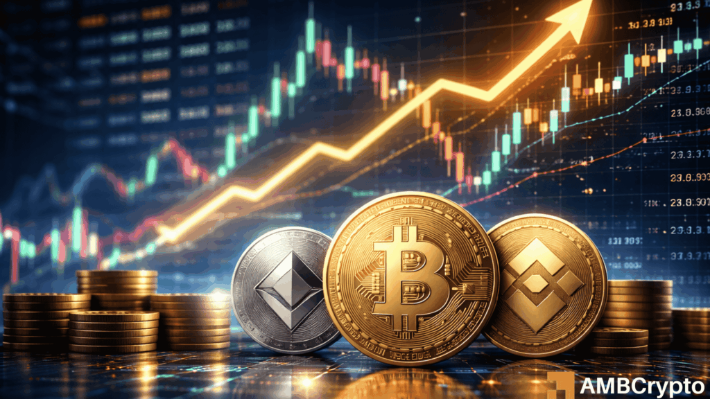 S&P 500 hits fresh highs as crypto market cap rebounds toward $2.2T