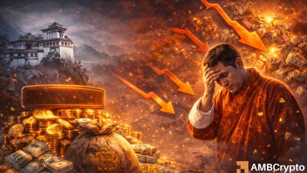 Bhutan offloads $40 mln BTC in a week, trims holdings 70% since 2024 peak