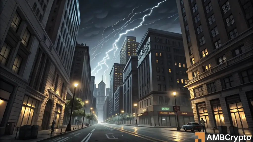 Market panic induces crypto liquidations worth $349 million within a day