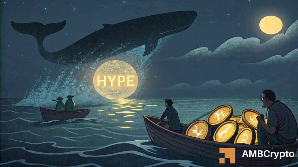 HYPE outflows rise after $2.4 mln buy: Will this reduced supply push price toward $60?