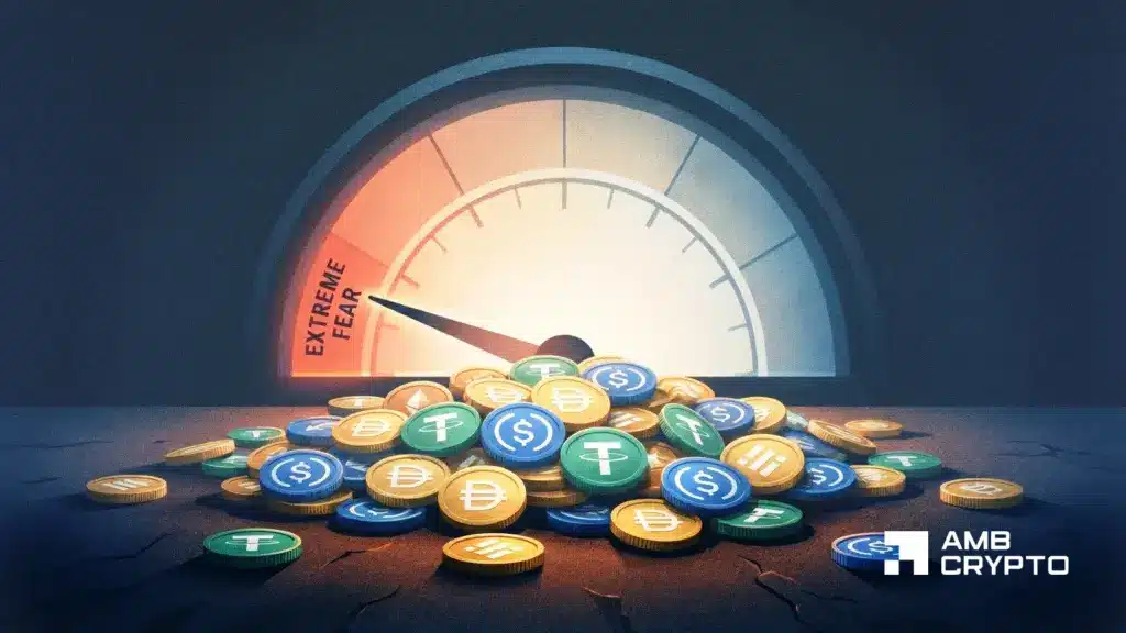 $320B stablecoin surge meets 'extreme fear' - Is a market bottom near?
