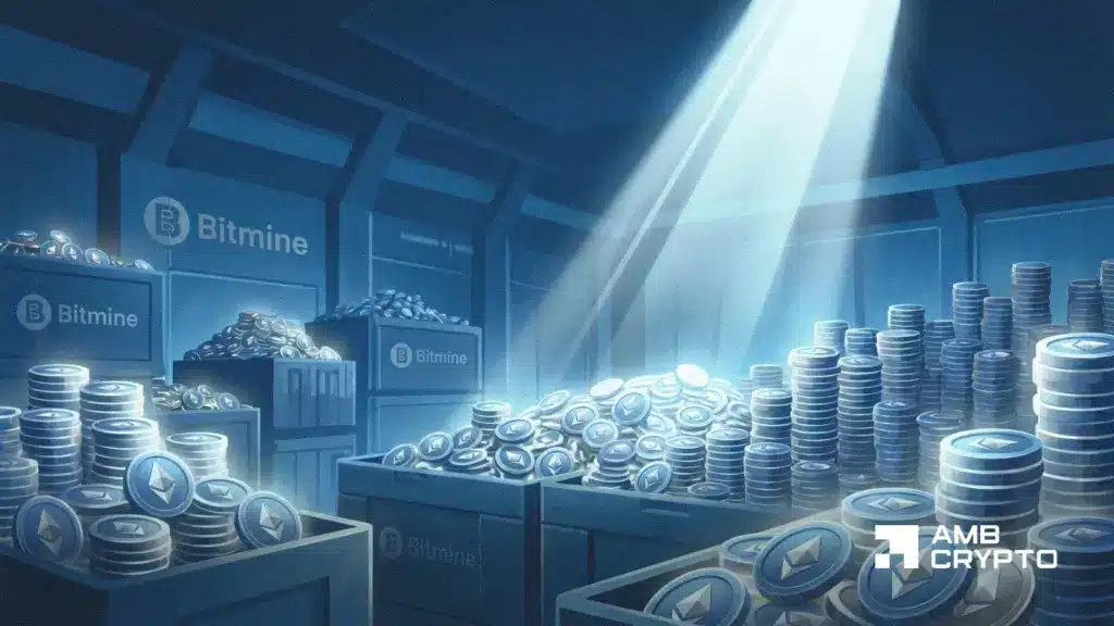 Bitmine locks $9 billion Ethereum-Will raising staked ETH to 77% boost the altcoin?