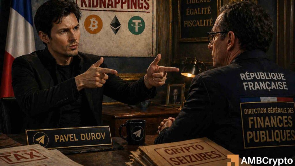 Pavel Durov on crypto kidnappings: 'French tax officials sell data to criminals'
