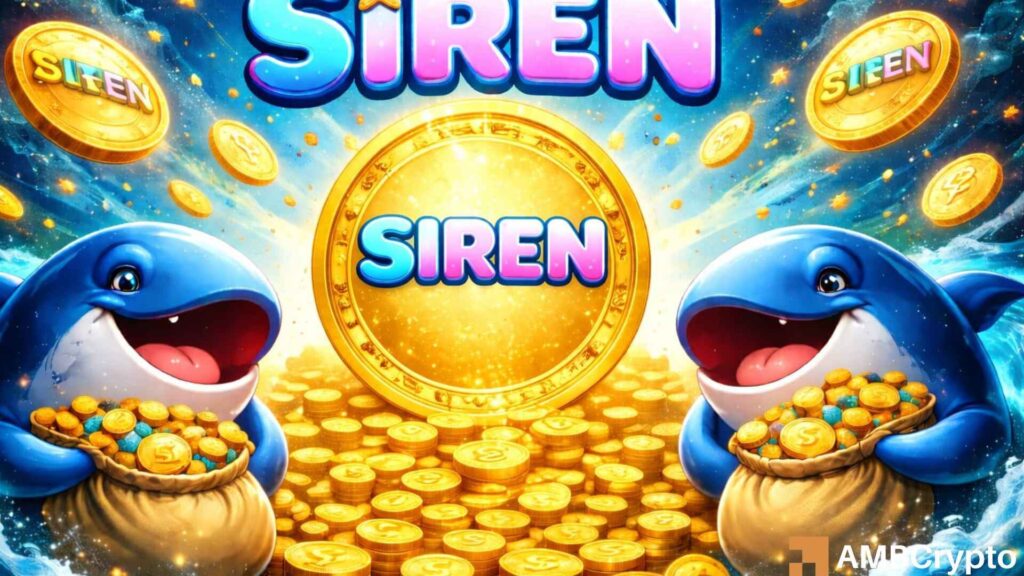 SIREN surges 102% amid $64 mln whale buying: What's next?