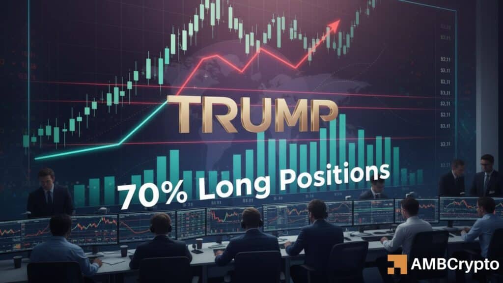 TRUMP eyes breakout as long positions dominate - Can it happen?