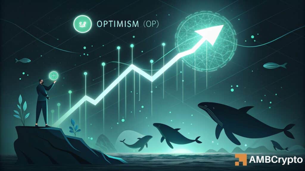 Optimism - Assessing how whale buying is pushing OP's price towards $0.166