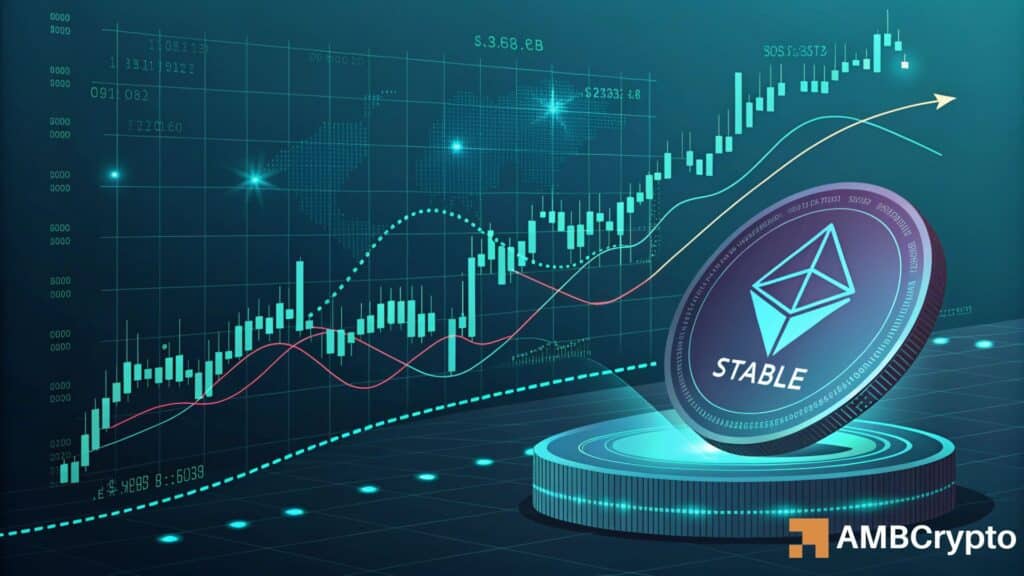 STABLE Nears Key Imbalance Zone as Rising Holder Growth Signals Reversal Potential