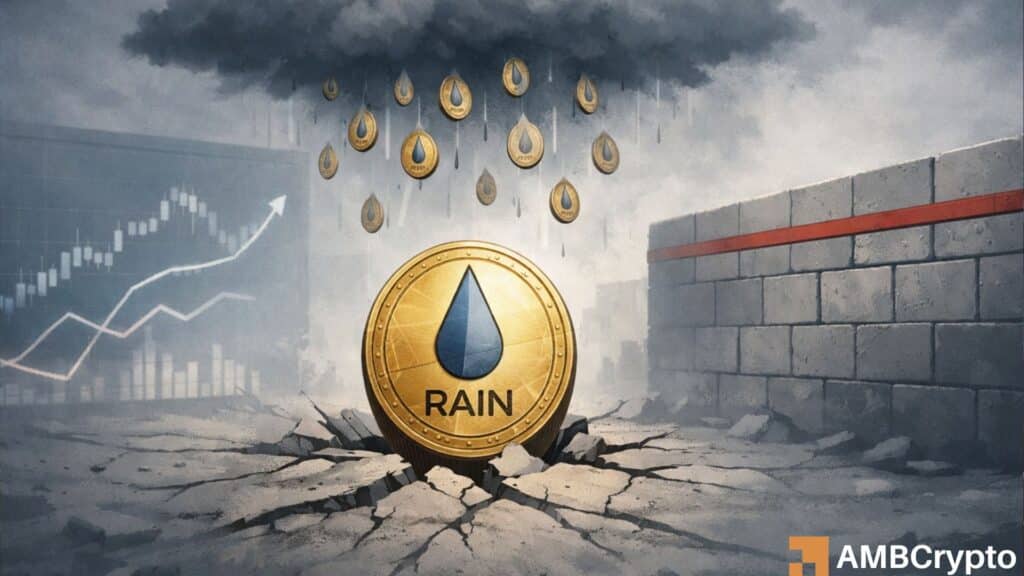 RAIN faces critical test as $294 mln unlock looms - Can $0.0075 hold?