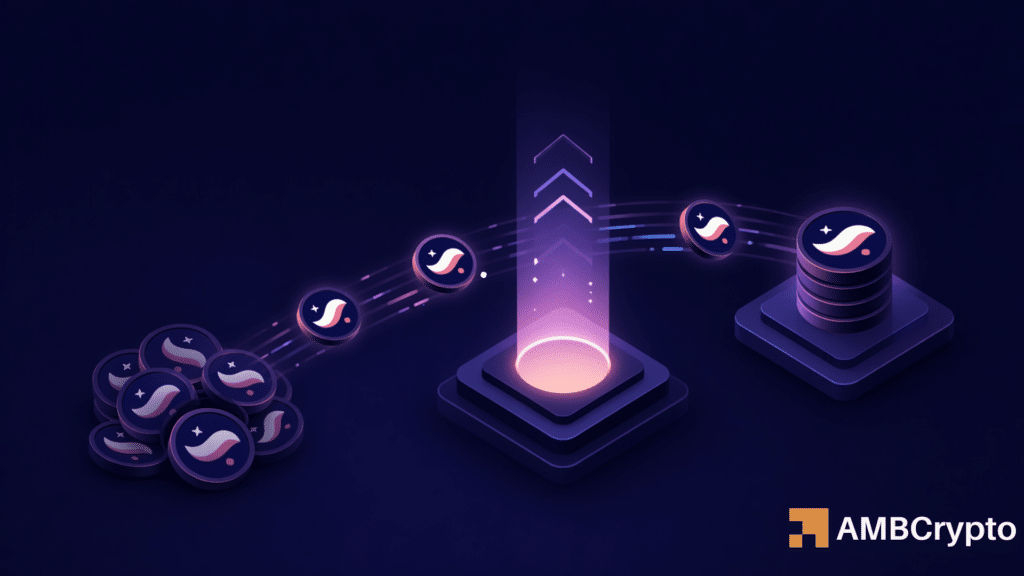 Starknet up 15%: Did STRK's 1.5B transfer and Shinobi upgrade fuel this?