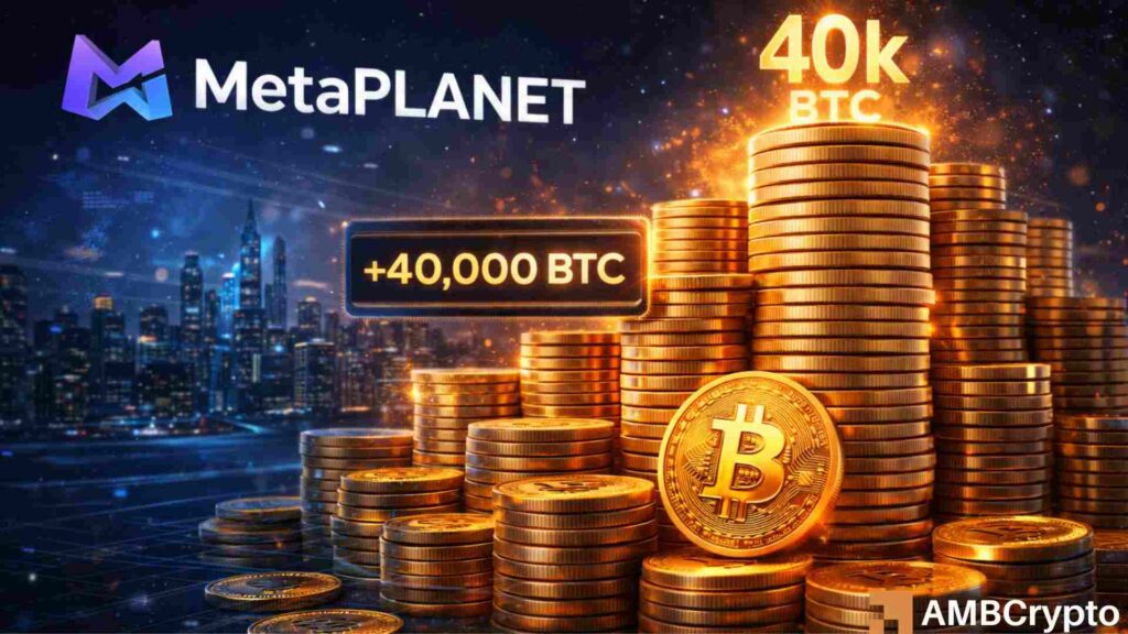 Metaplanet eyes '100K Bitcoin' goal as it becomes the third-largest BTC holder globally